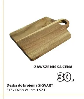Deska do krojenia Sigvart promocja w Jysk