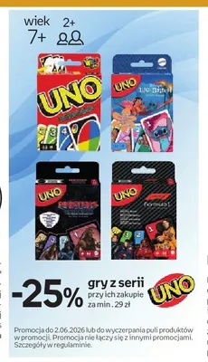 Gra Mattel UNO Stitch promocja w Dzień Dziecka