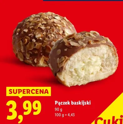 Pączek baskijski promocja w Lidl