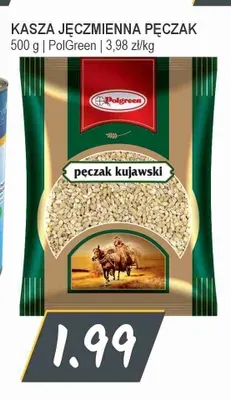 Kasza jęczmienna pęczak PolGreen promocja w Słoneczko