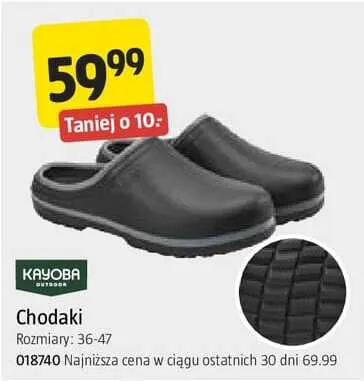 Chodaki Kayoba rozmiary 36-47 promocja w Jula