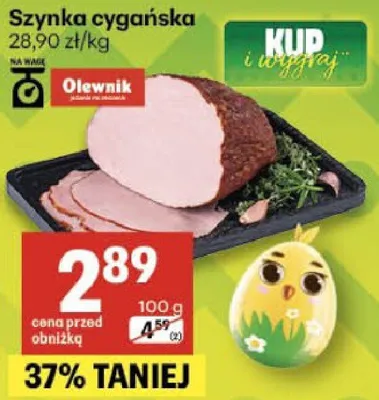 Szynka cygańska promocja w Delikatesy Centrum