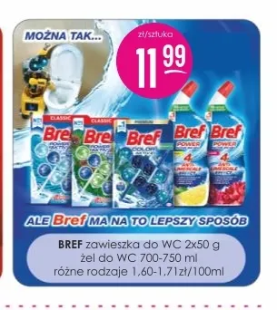 Żel do WC Bref promocja w Drogerie Jasmin