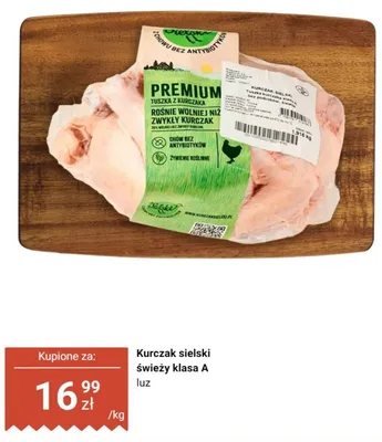 Kurczak świeży klasa A luz Sielski promocja w Dino