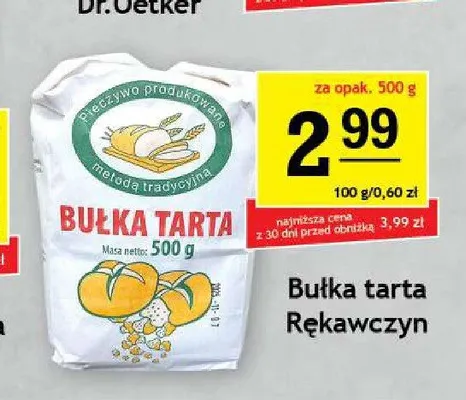 Bułka tarta Rękawczyn promocja w Gram Market