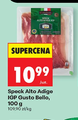 Speck Alto Adige IGP Gusto Bello promocja w Biedronka