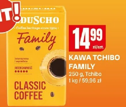 Kawa Tchibo Family promocja w Chorten