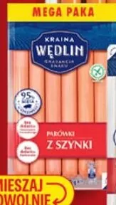 Parówki z szynki Krakus promocja w Biedronka