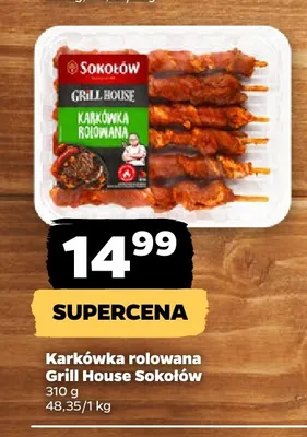Karkówka rolowana Grill House Sokołów promocja w Netto