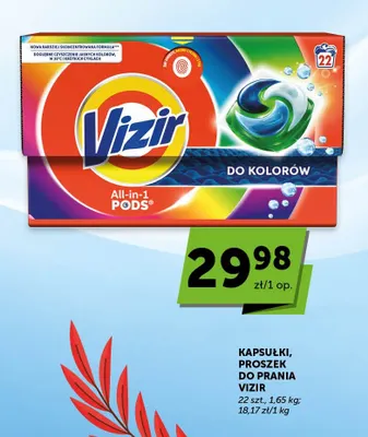 Proszek do prania Vizir promocja w ABC