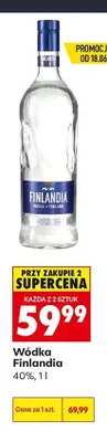 Wódka Finlandia promocja w Biedronka