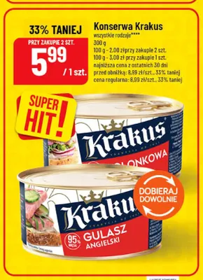 Konserwa Krakus promocja w POLOmarket