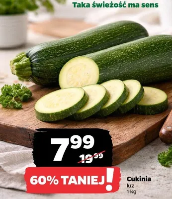 Cukinia luz promocja w Netto