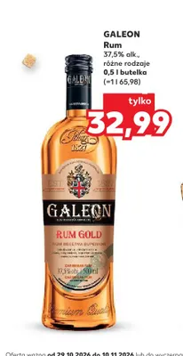 Rum Galeon promocja w Kaufland
