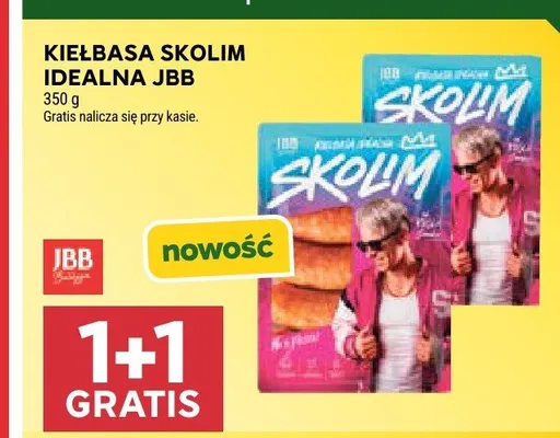 Kiełbasa Skolim Idealna JBB Bałdyga promocja w Stokrotka