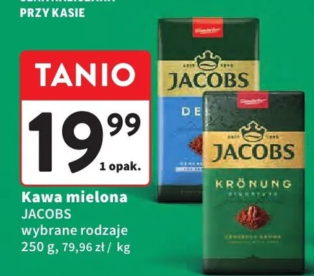Kawa mielona Krónung promocja w Intermarche