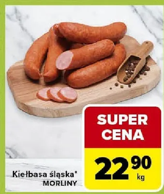 Kiełbasa śląska Tarczyński promocja w Carrefour Express
