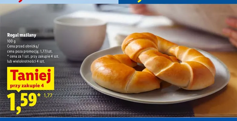 Rogal maślany promocja w Lidl