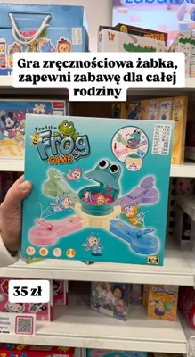 Gra zręcznościowa Feed the Frog promocja w Pepco
