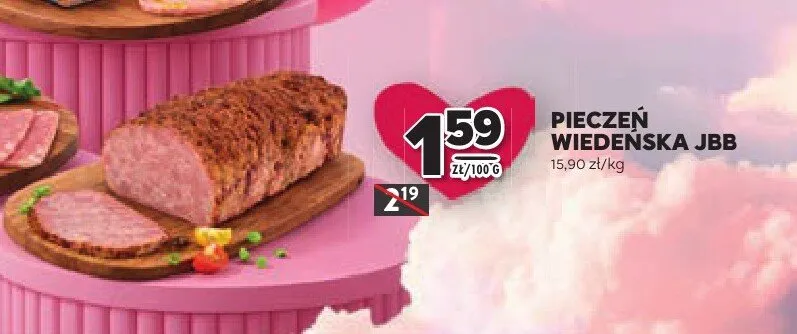 Pieczeń wiedeńska JBB promocja w Stokrotka