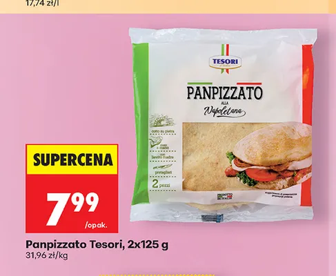 Panpizzato Tesori 2-pak 125 g promocja w Biedronka