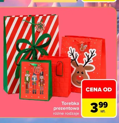 Torebka prezentowa promocja w Carrefour Market