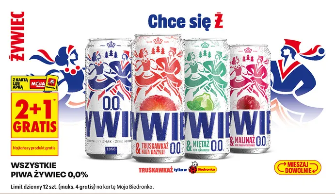 Piwa Żywiec promocja w Biedronka