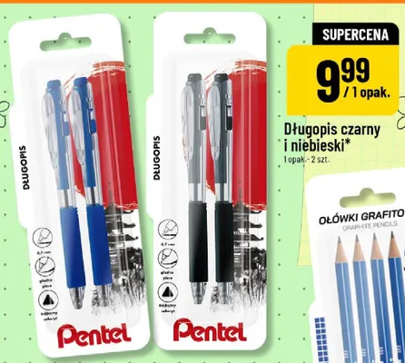 Długopis czarny Pentel promocja w POLOmarket