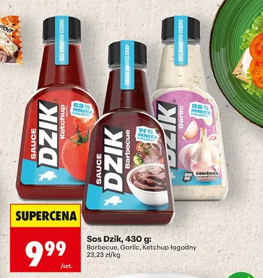 Ketchup łagodny 430g promocja w Biedronka