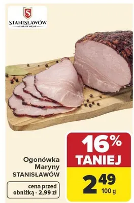 Ogonówka Maryny Stanisławów promocja w Carrefour