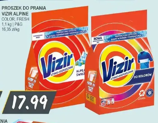 Proszek do prania Vizir Color promocja w Słoneczko