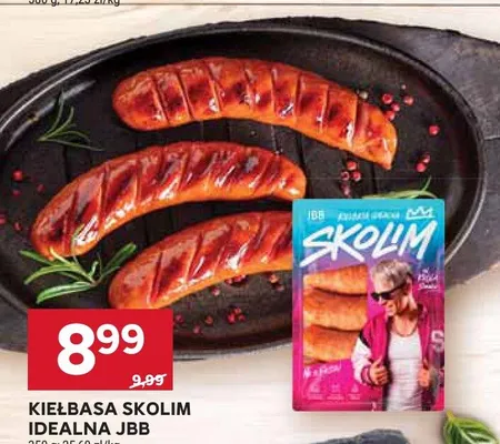 Kiełbasa Skolim Idealna JBB promocja w Stokrotka