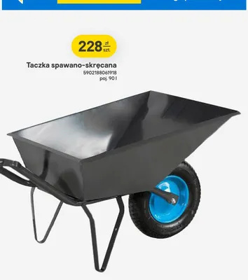 Taczka spawano-skręcana promocja w Castorama
