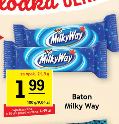 Baton Milky Way promocja w Gram Market