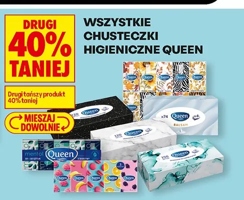 Chusteczki higieniczne promocja w Biedronka