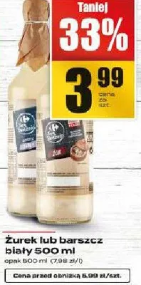 Żurek lub barszcz promocja w Supeco