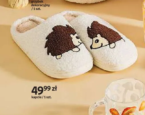Kapcie jeżyk Hello Autumn promocja w Empik