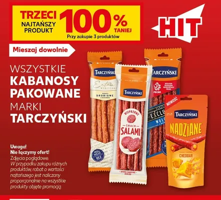 Kabanosy Extra drobiowe Tarczyński promocja w Kaufland