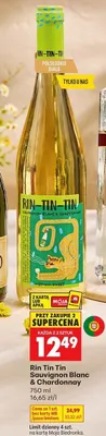 Wino Sauvignon Blanc & Chardonnay promocja w Biedronka