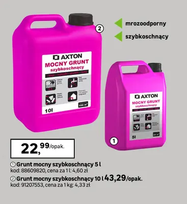 Grunt mocny szybkoschnący Axton promocja w Leroy Merlin