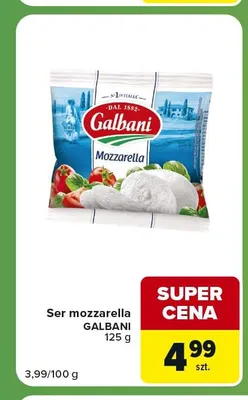 Ser mozzarella Galbani promocja w Carrefour Express