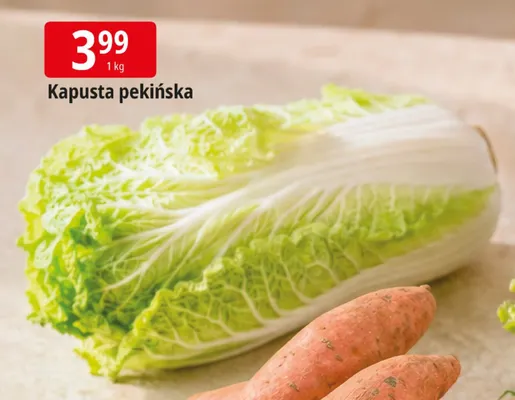 Kapusta pekińska promocja w Leclerc