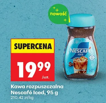 Kawa rozpuszczalna Nescafé Iced promocja w Biedronka
