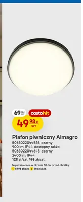 Plafon piwniczny Almagro 2400lm promocja w Castorama