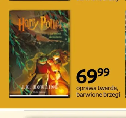Książka Harry Potter i Więzień Azkabanu J.K. Rowling promocja w Empik