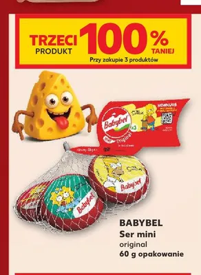 Ser mini original Babybel promocja w Kaufland