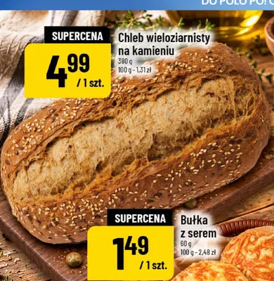 Chleb wieloziarnisty na kamieniu promocja w POLOmarket
