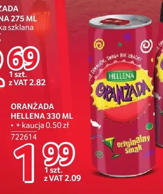 Oranżada Hellena promocja w Selgros
