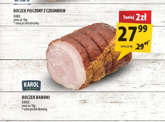 Boczek babuni Karol promocja w Arhelan