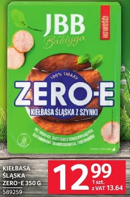 Kiełbasa śląska ZERO-E JBB Bałdyga 350 g promocja w Selgros